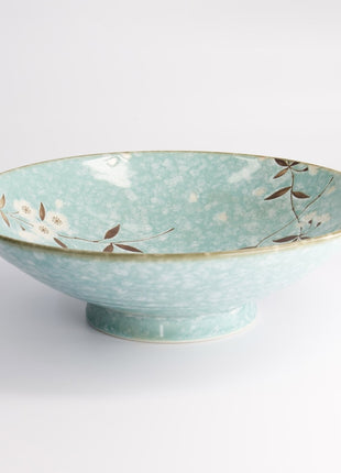 21587 Tokyo Design Sakura schaal  lichtblauw 24 cm