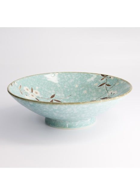 21587 Tokyo Design Sakura schaal  lichtblauw 24 cm