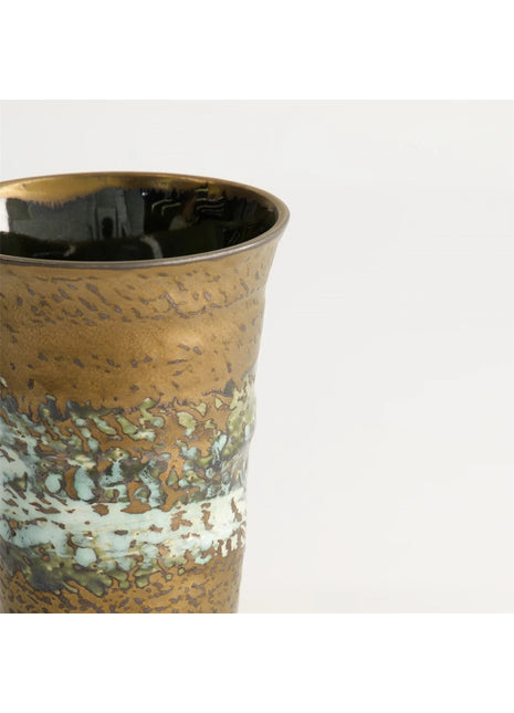 21812 Tokyo Design Studio Craft theekop / mok brush oribe groen 280 ml