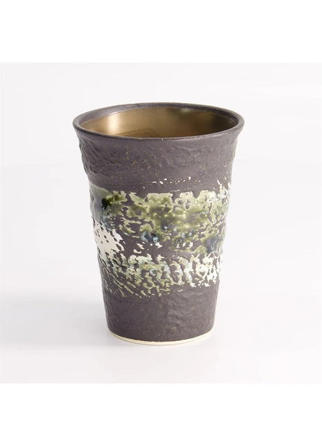 21811 Tokyo Design Studio Craft theekop / mok zwart / goud 280 ml