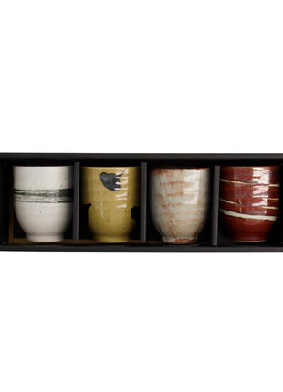 20916 Tokyo Design Studio Shizen theekopjes / koffiekopjes mok 200ml - 4 stuks