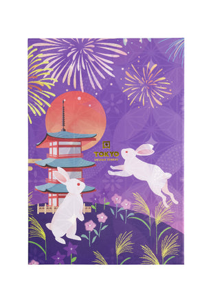 20904 Tokyo Design Studio chopsticks / eetstokjes kado set Konijn