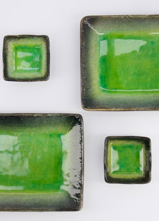 33602 Tokyo Design Yamasaku Hiwa Groen Sushi Giftset 6 delig