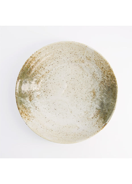 21416 Tokyo Design Yukishino diep bord bruin/wit 23cm