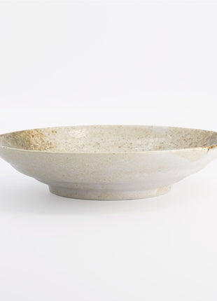 21416 Tokyo Design Yukishino diep bord bruin/wit 23cm