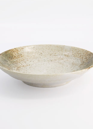 21416 Tokyo Design Yukishino diep bord bruin/wit 23cm