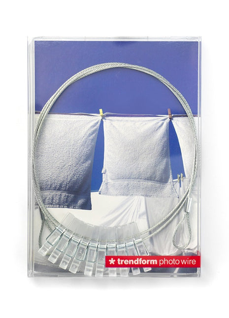 Trendform fotokoord KLIP LISA knijpers 10 stuks 100 cm