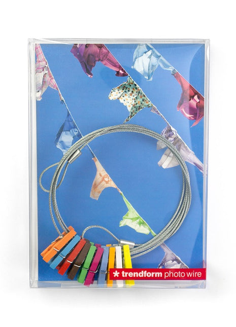 TF2206 Trendform fotokoord gekleurde knijpers 10 stuks