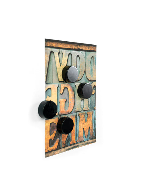 TF2737 Trendform magneten disk zwart voor magneetbord