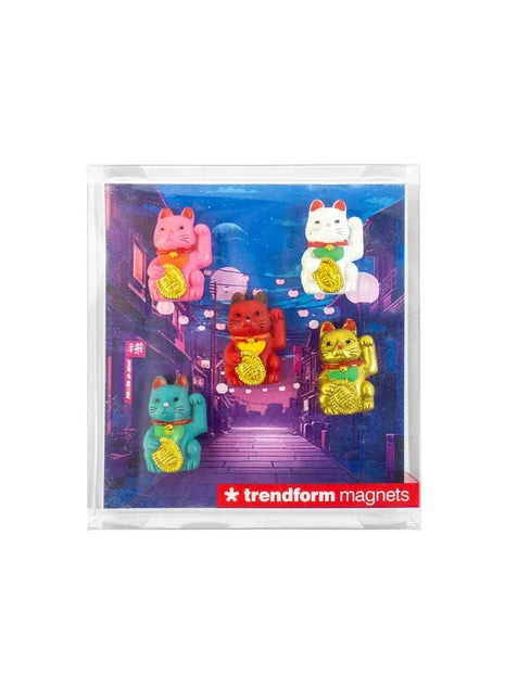 FA4459 Trendform sterke magneten Lucky Cat - 5 stuks