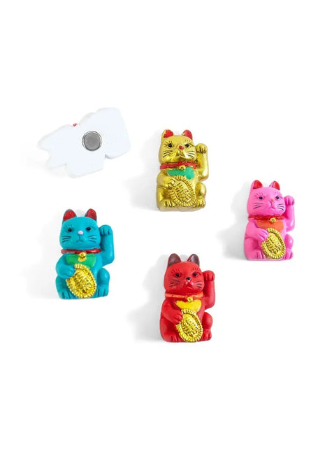 FA4459 Trendform sterke magneten Lucky Cat - 5 stuks