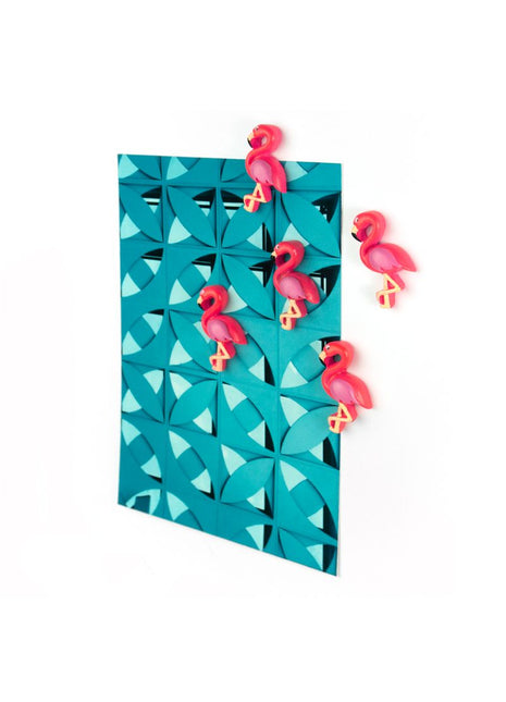 FA4615 Trendform sterke magneten Flamingo 6 stuks
