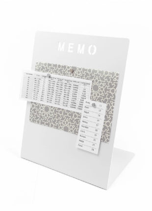 GK2910 Trendform Memo magneetbord / memobord - wit