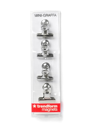 Trendform Mini Graffa sterke magneten clips - 4 stuks