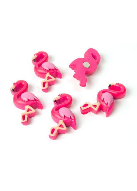 FA4615 Trendform sterke magneten Flamingo 6 stuks
