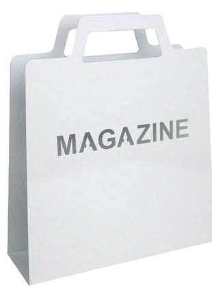 GK3410 Trendform - magazine stand - tijdschriftenrek wit staal