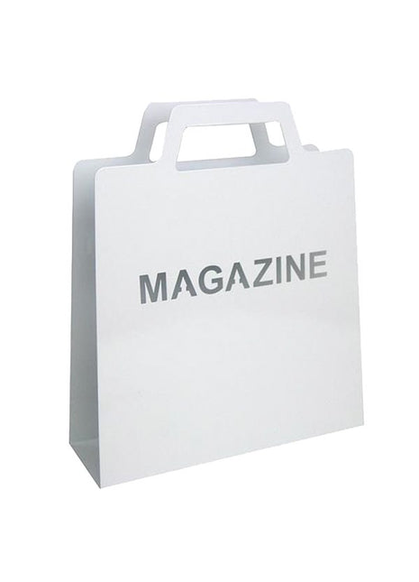 GK3410 Trendform - magazine stand - tijdschriftenrek wit staal
