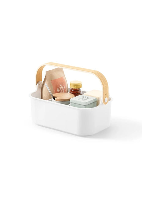 1019944 Umbra Bellwood stapelbare bak / organizer medium wit