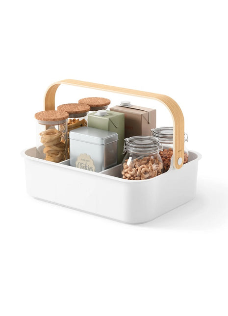 1019942-668 Umbra Bellwood stapelbare bak / organizer groot wit