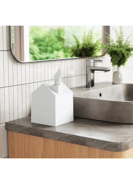 022340-660 - 
Umbra Casa - tissue houder / huisje - wit