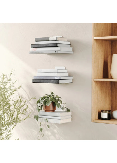 Umbra Conceal - zwevende boekenplank groot - set 3 stuks