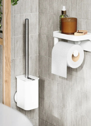 Umba Flex Adhesive toiletrolhouder wit