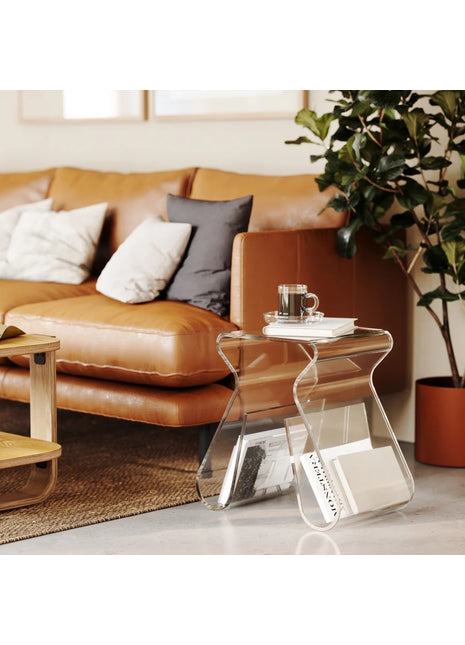 322720-165 Umbra Magino kruk en tijdschriftenhouder acryl