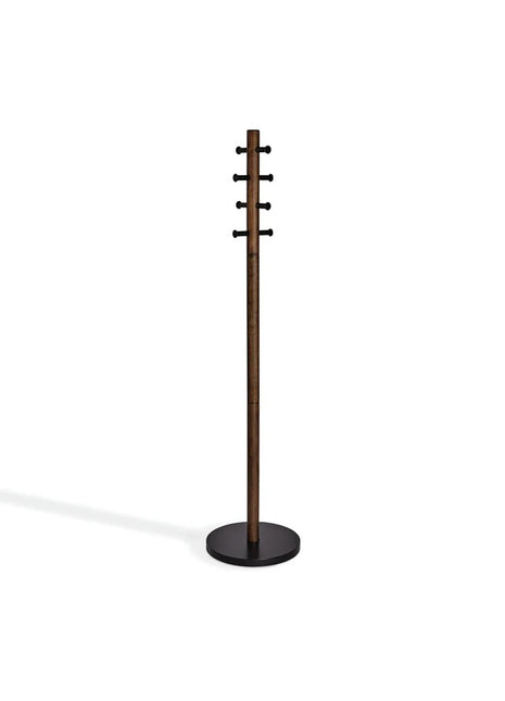 1005871-048 Umbra Pillar staande kapstok walnoten / zwart