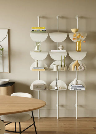 1021262-1313 Umbra Solis verstelbare staande wandplank zand