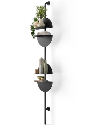 1021262-040 Umbra Solis verstelbare staande wandplank zwart