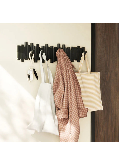 1023536-040 Umbra Sticks - kapstok / wandkapstok 8 haken zwart