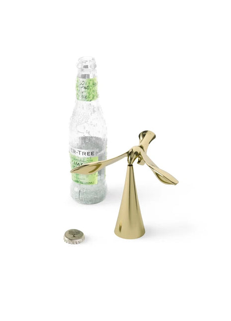 1013387-104 Umbra Tipsy design flesopener messing