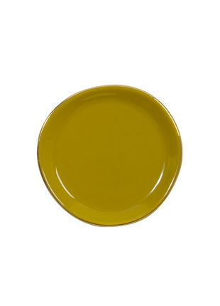 105254 Good Morning bord / plate small amber groen 9 cm