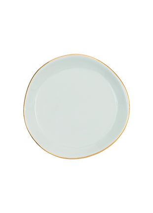 105248 Good Morning bord / plate small celadon 9 cm