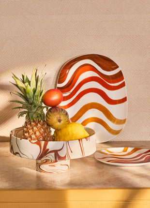 107921 Urban Nature Moon fruitschaal deco object