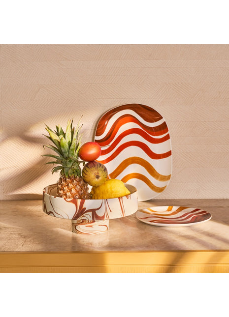 107921 Urban Nature Moon fruitschaal deco object