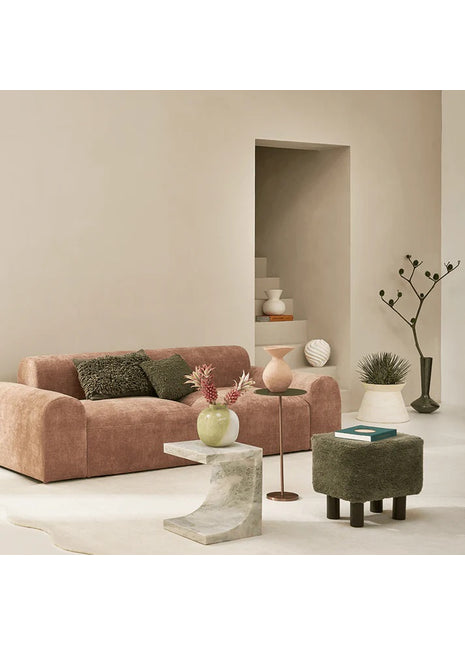 Urban Nature Nolan bijzettafel groen / rosé goud