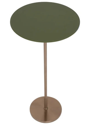 Urban Nature Nolan bijzettafel groen / rosé goud