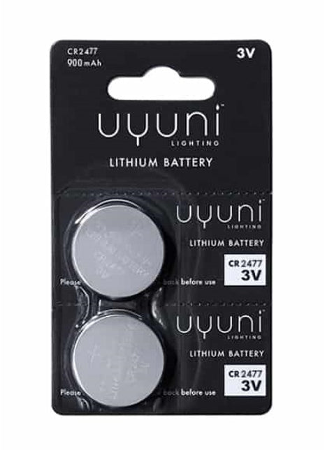 Uyuni batterij CR2477 2 pak
