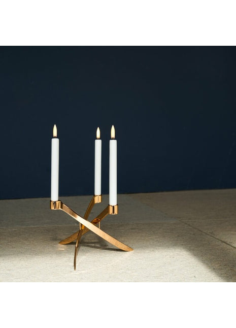 UL-30315 Uyuni Lightarch kandelaar 3 armen rosé goud