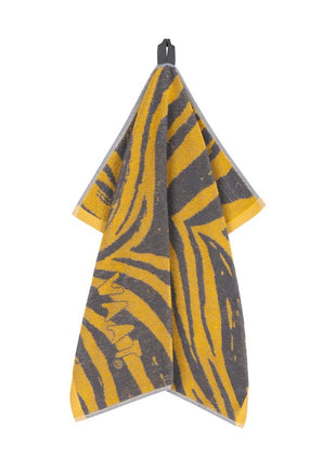 Vaat Amsterdam Gift Set keukendoek / theedoek I love zebra geel / grijs