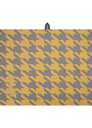 Vaat Gift Set keukendoek / theedoek I love pied de poule - geel / grijs