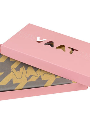 Vaat Gift Set keukendoek / theedoek I love pied de poule - geel / grijs