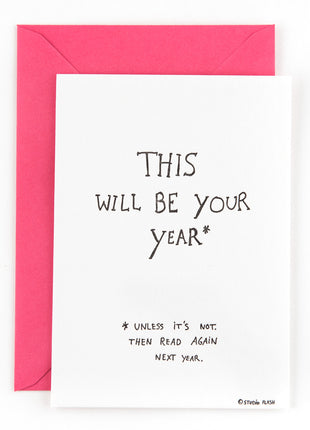 Verjaardagskaart this will be your year