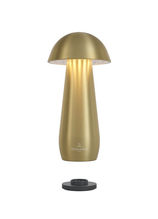 Villeroy & Boch Modena oplaadbare lamp 16cm geborsteld goud - 97286