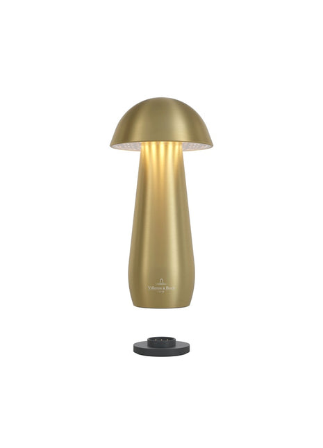 Villeroy & Boch Modena oplaadbare lamp 16cm geborsteld goud - 97286