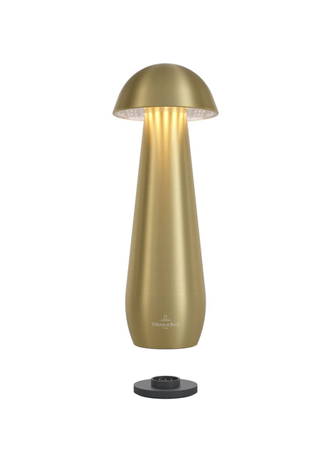 Villeroy & Boch Modena oplaadbare lamp 21cm geborsteld goud - 97295