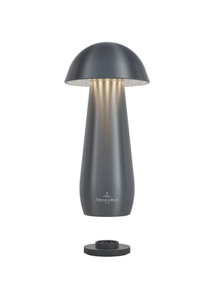 Villeroy & Boch Modena oplaadbare lamp 16cm geborsteld grafiet - 97286
