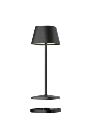 97012 Villeroy & Boch Neapel micro tafellamp / lamp accu zwart