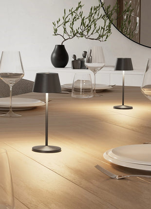 97248 Villeroy & Boch Seoul Micro accu tafellamp grafiet geborsteld